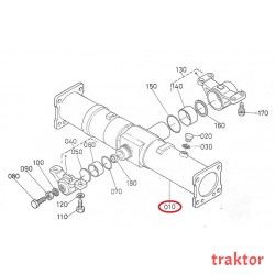 Καπάκι εμπρός διαφορικού ORIGINAL KUBOTA 34070-12000 ht020-991