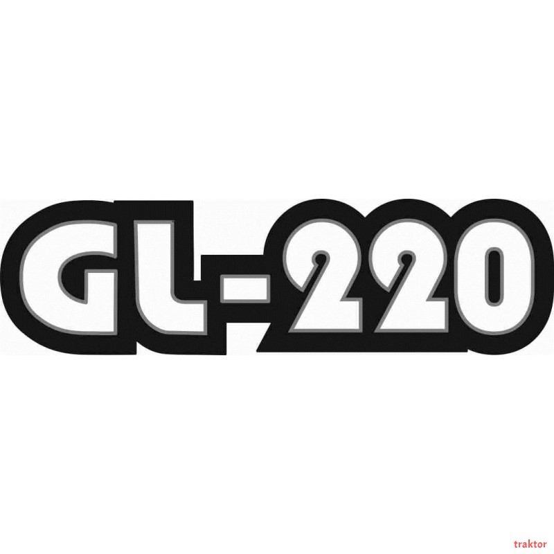 Αυτοκόλλητα καπό ζευγάρι τρακτερ KUBOTA GL220