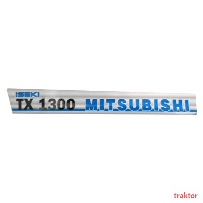 Αυτοκόλλητα καπό ζευγάρι MITSUBISHI ISEKI TX1300