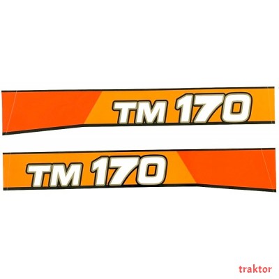 Αυτοκόλλητα καπό ζευγάρι ISEKI TM170